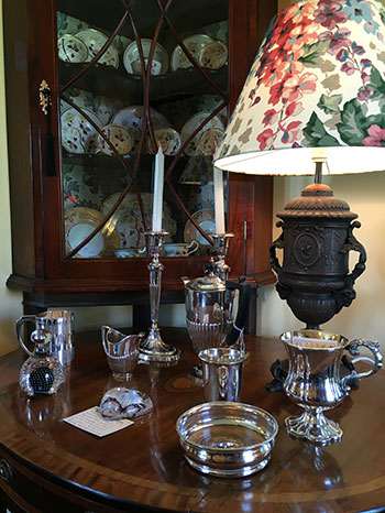 porcelain pewter welsh dresser